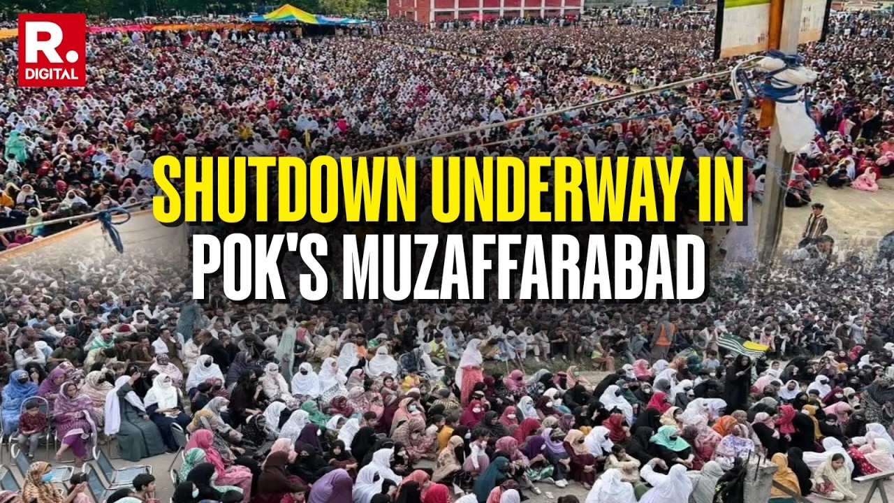 Shutdown Underway In Pakistan's Occupied Kashmir's Muzaffarabad as JAAC Calls for Mass Protest