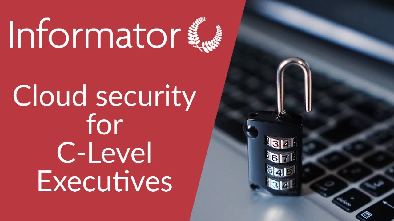 Why (and what) C-Level Executives need to know about Cloud Security?