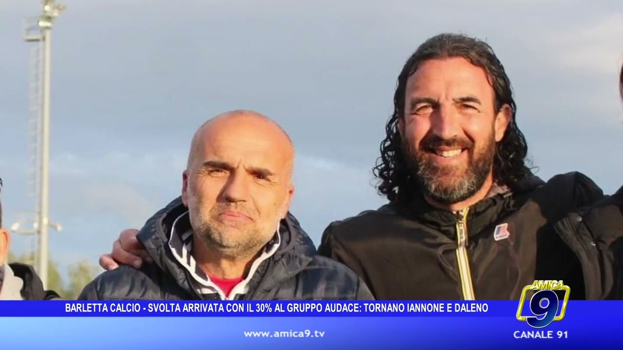 Barletta Calcio - Svolta arrivata, con il 30% al Gruppo Audace tornano Iannone e Daleno