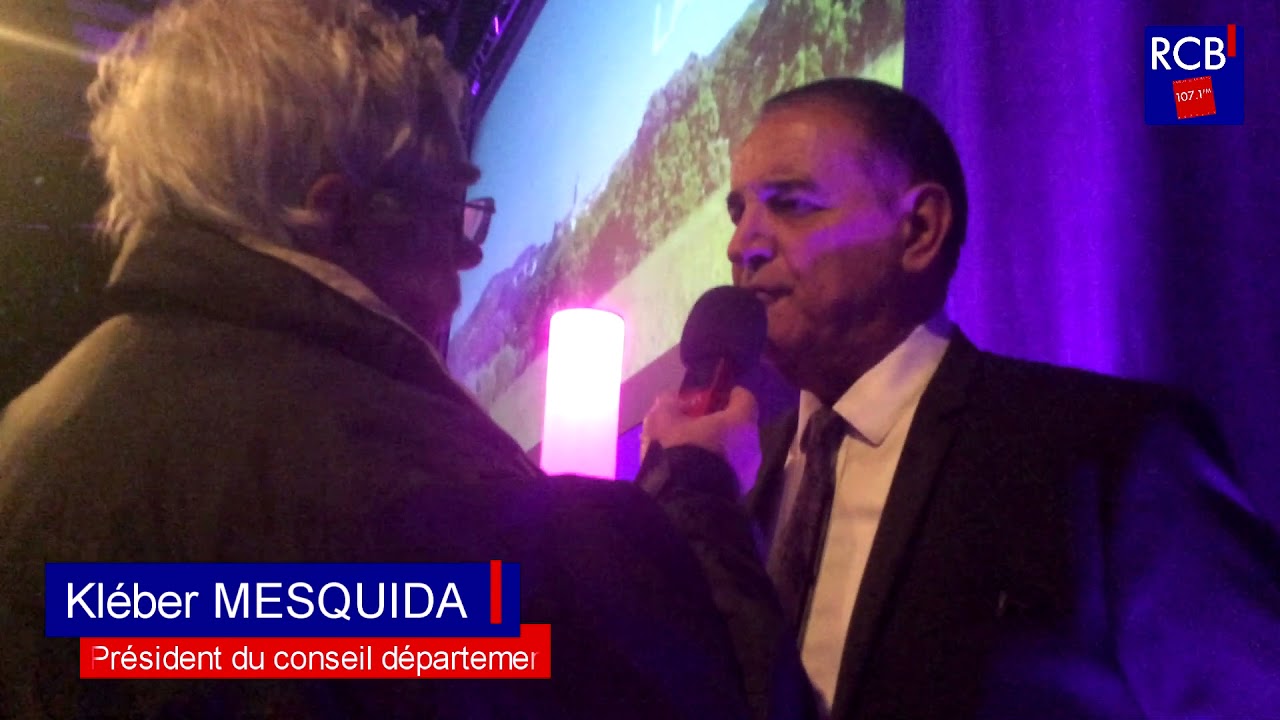 BÉZIERS : Cérémonie des voeux 2018 du président Mesquida