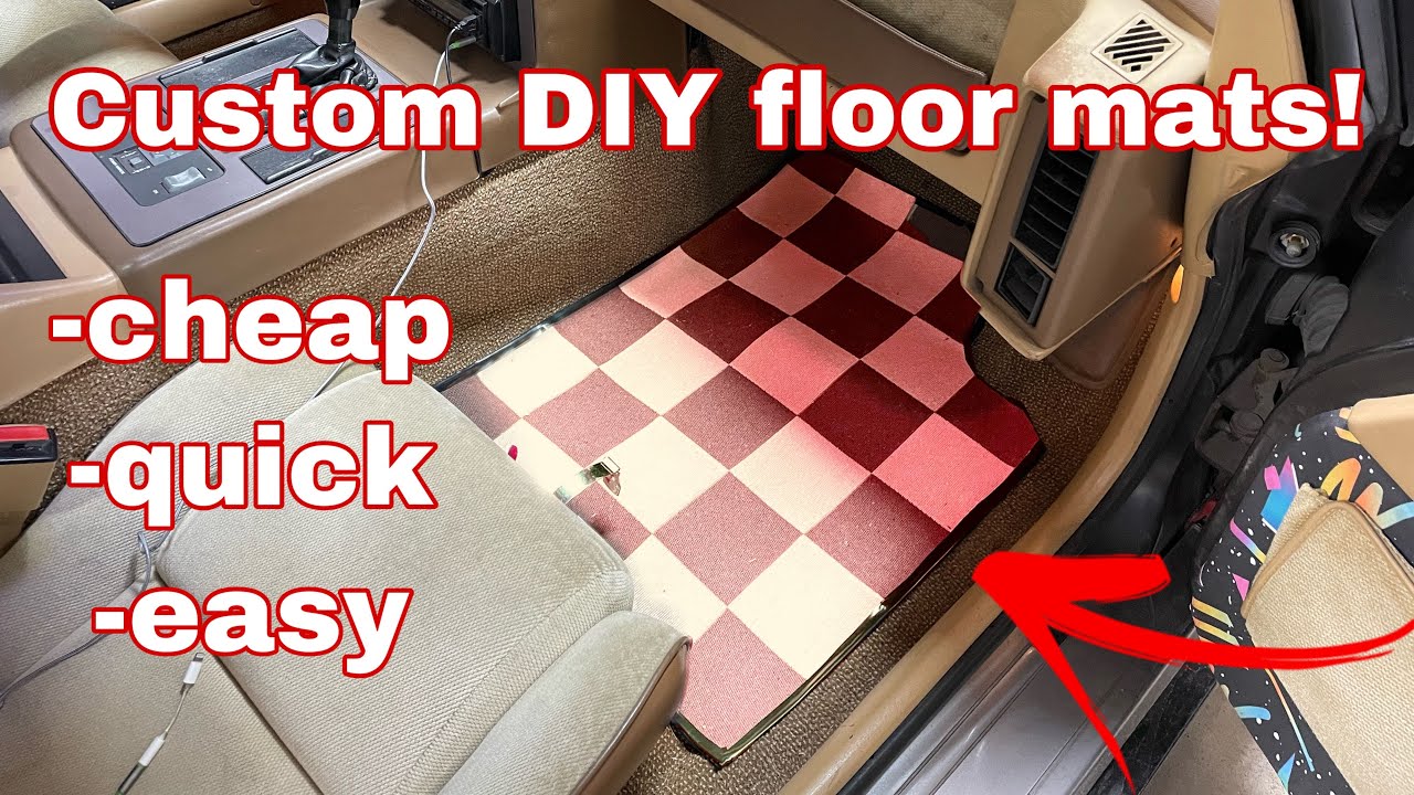 How To Make Custom Floor Mats For Any Car