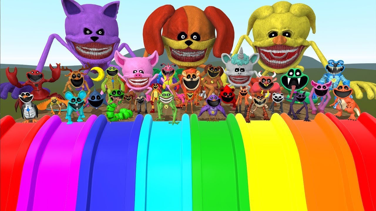 NEW EVOLUTION OF ULTIMATE DOGDAY GODZILLA SMILING CRITTERS In Garry's Mod! (Poppy Playtime)