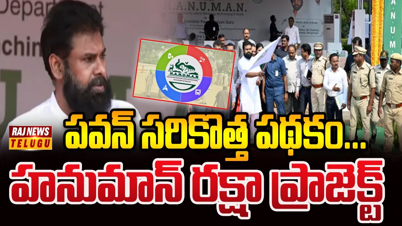 పవన్ సరికొత్త పథకం...హనుమాన్ రక్షా ప్రాజెక్ట్ ; Pawan  launches Operation Hanuman project - Raj News
