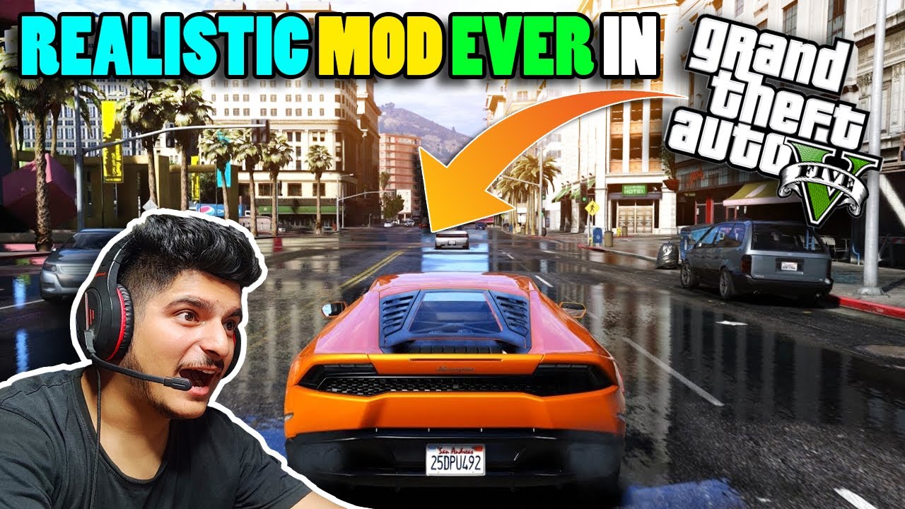 How to install M V G A graphic mod in GTA 5 | GTA 5 real life graphic mod