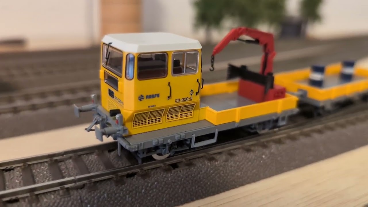 Dresina de mantenimiento Renfe Klv-53 época IV