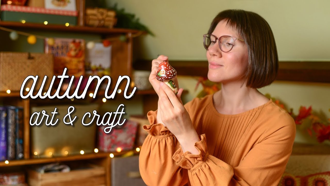 Autumn’s quiet embrace: cozy studio day, fun autumn DIY and let's finally meet!