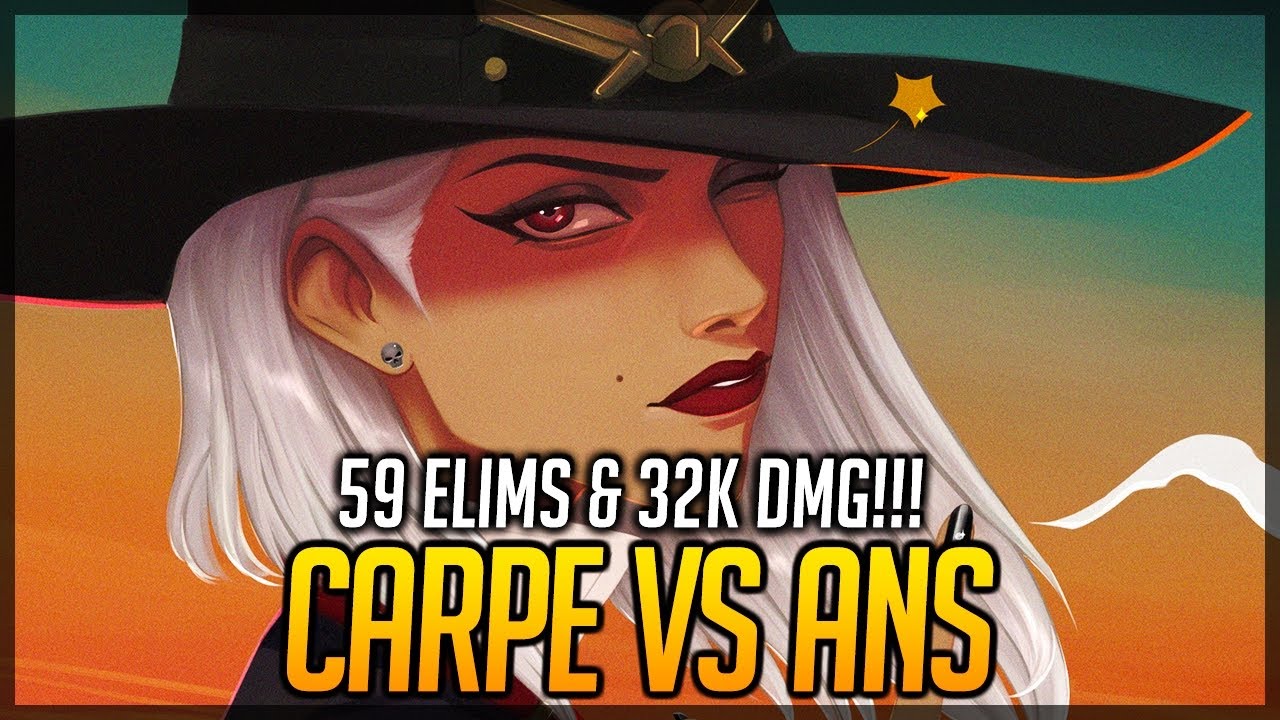 Intense Game Carpe VS ANS - Ashe With 59 Elims & 32K DMG!!!