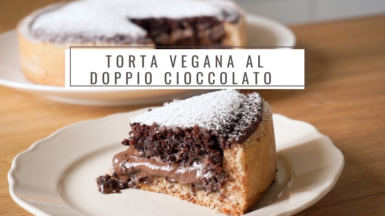 TORTA VEGANA AL DOPPIO CIOCCOLATO - Speciale 80k