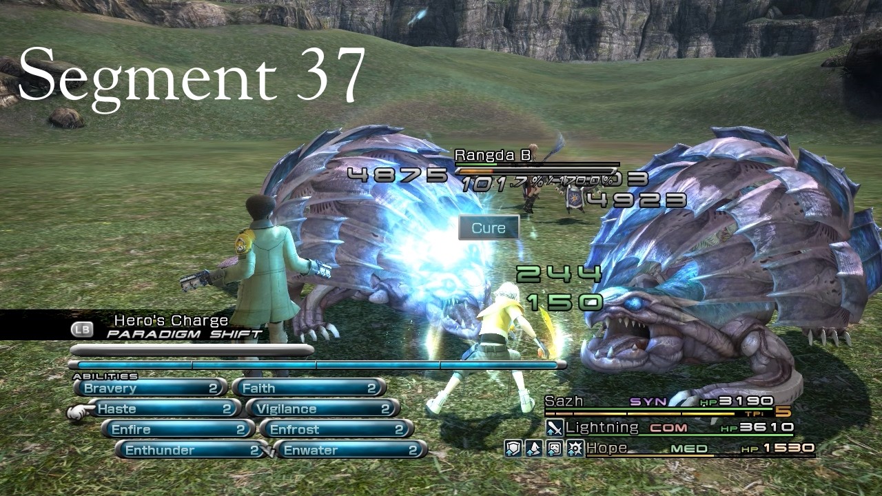Final Fantasy XIII Hard Mode Segment 37