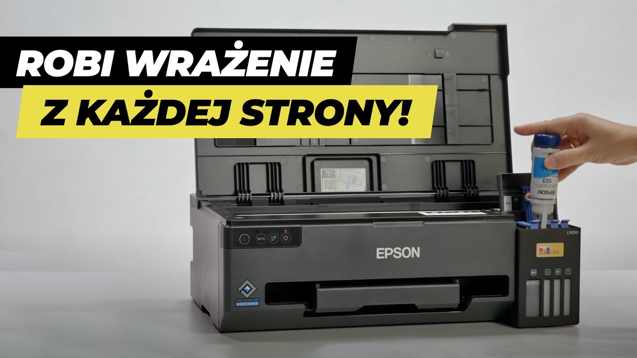 Bezprzewodowa, szybka i wydajna? Epson EcoTank L11050 | Media Expert