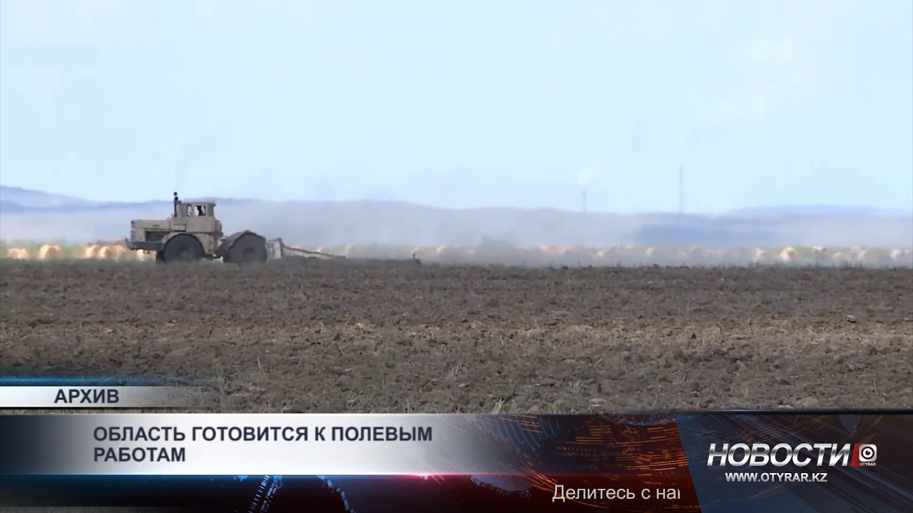Более 900 тысяч гектаров засеют в Туркестанской области