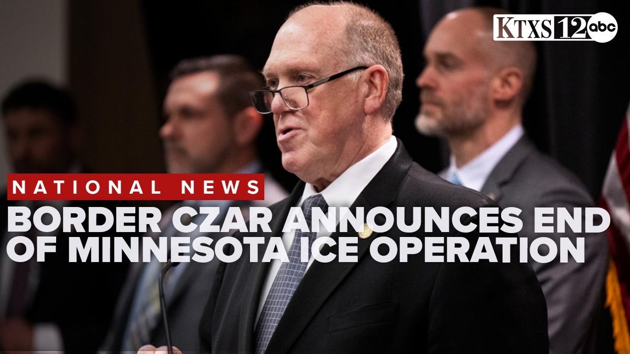 Border Czar Tom Homan announces end of Minnesota Operation Metro Surge