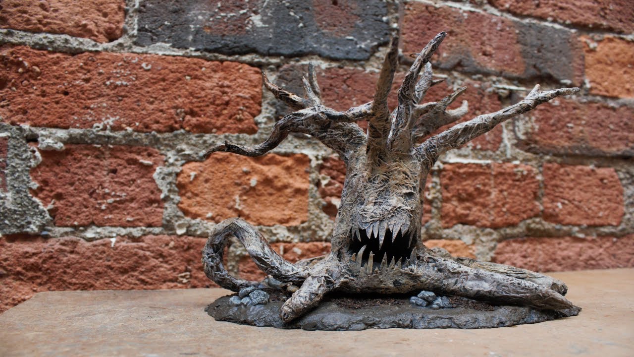 Paper Mache MONSTER┃Wintersplinter