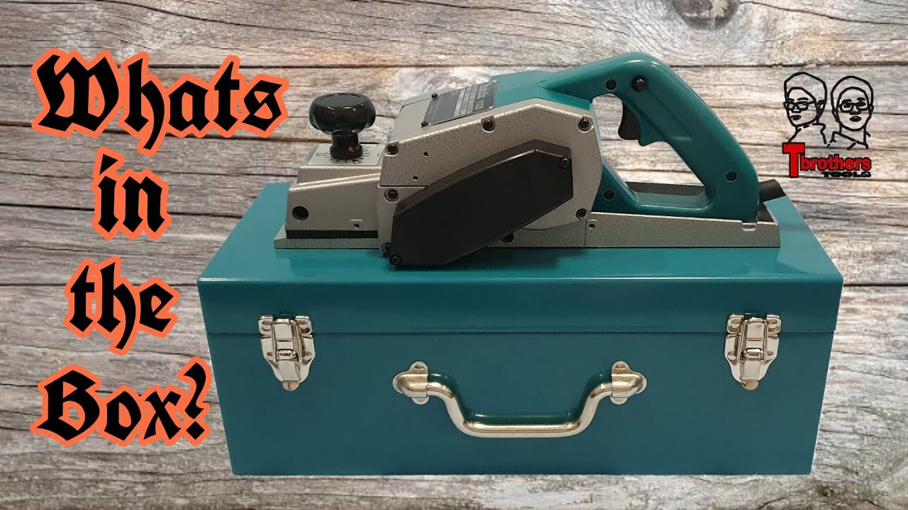 WHATS IN THE BOX? MAKITA 1100 POWER PLANER
