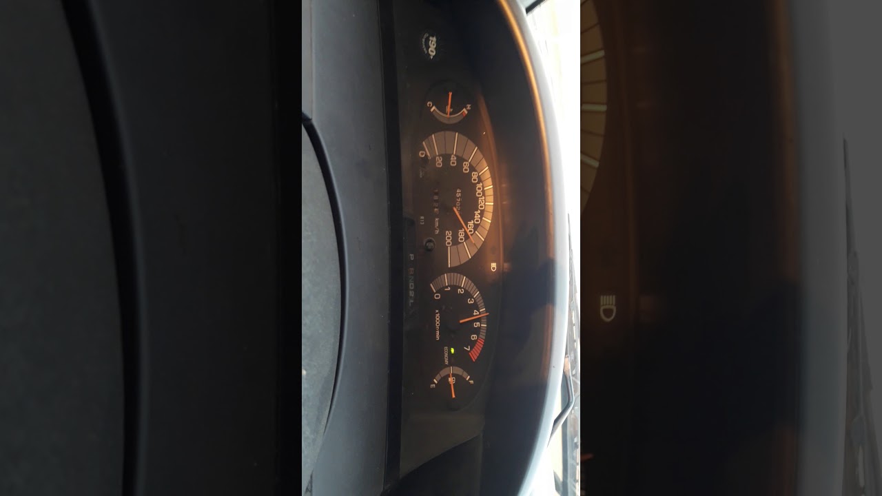 Toyota previa 2tz-fe AT top speed