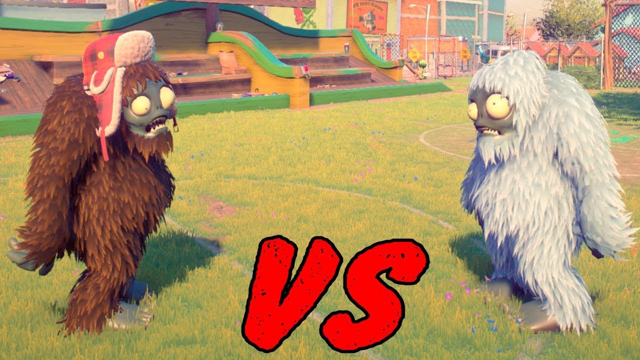 SASQUATCH VS YETI | Plants Vs Zombies: Garden Warfare 2