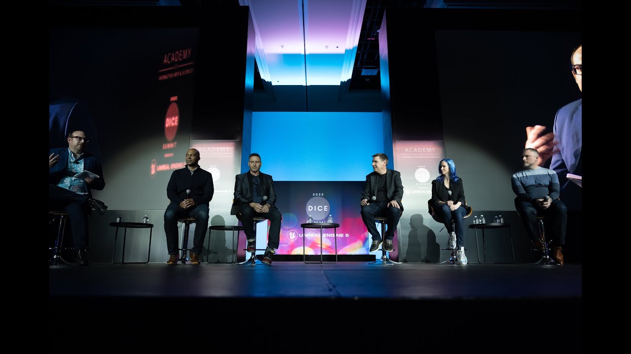 Industry Town Hall @ #DICE2022 | Microsoft, ESA, Unity, Tencent, Epic Games, LA Times