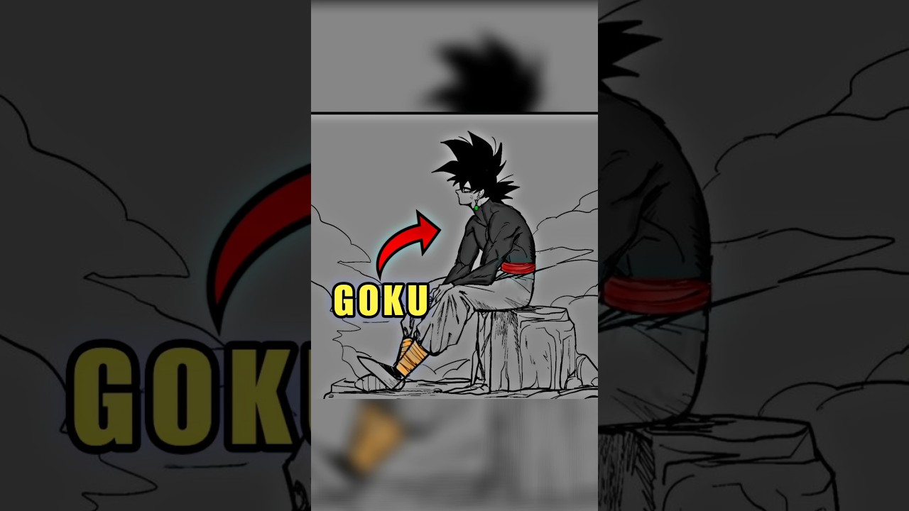 𝗧𝗵𝗲 𝗿𝗲𝗮𝗹 𝘀𝘁𝗼𝗿𝘆 𝗼𝗳 𝗚𝗼𝗸𝘂 𝗕𝗹𝗮𝗰𝗸 💔||| #short #shortvideo #anime #goku #dragonball #edit #capcut #youtube