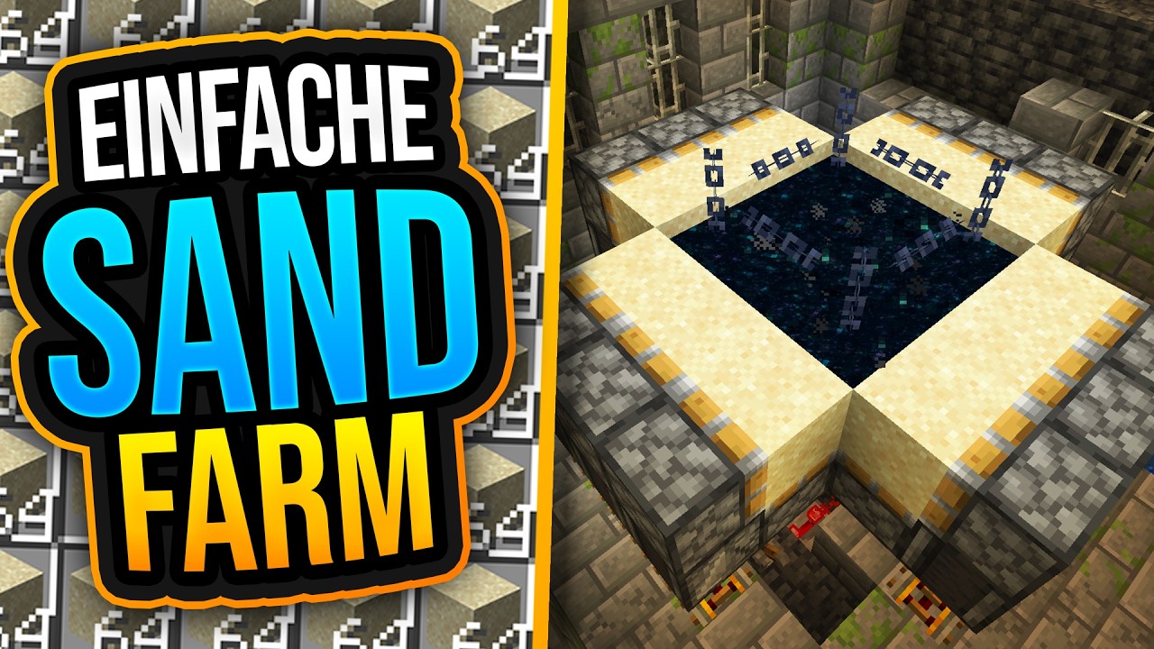SAND FARM (50.000/h) TUTORIAL ✨ Minecraft 1.21.10