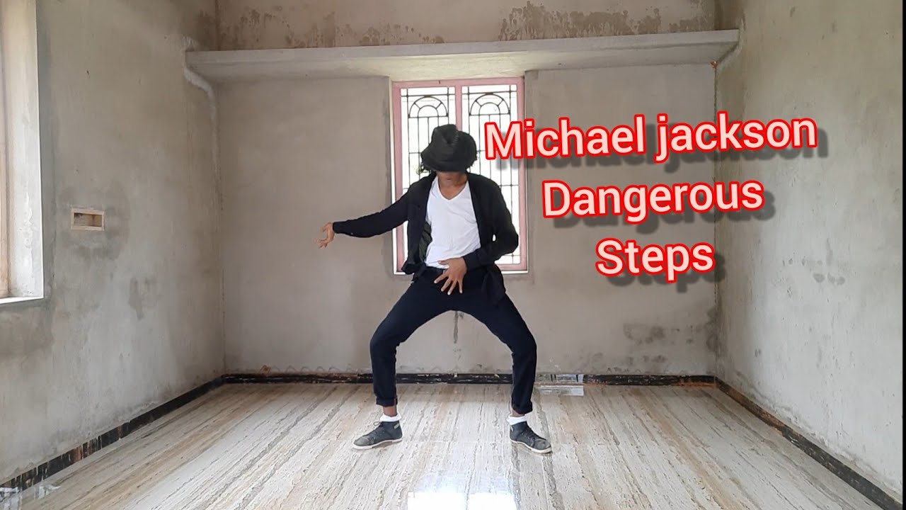 Michael jackson dangerous steps #tutorial