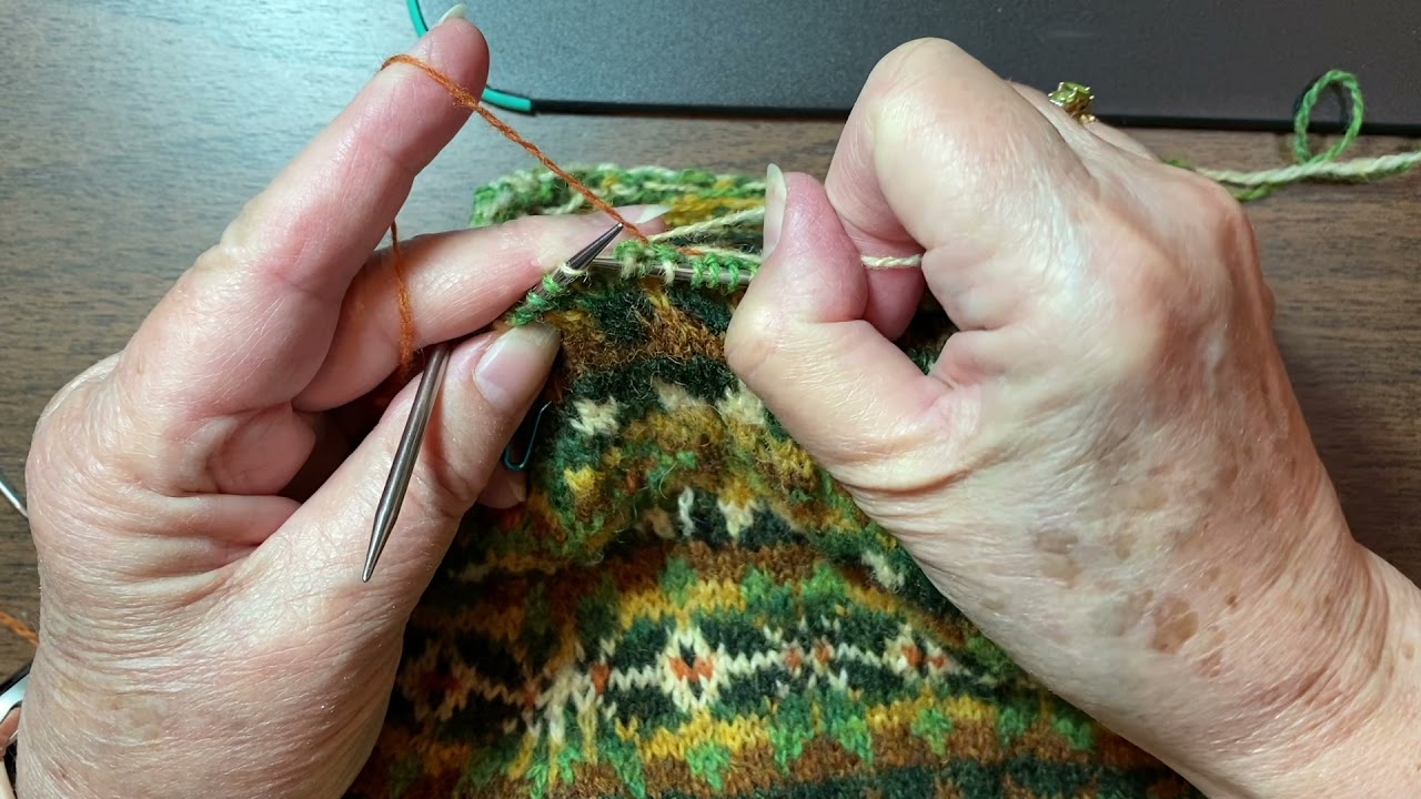 Weaving in New Yarn