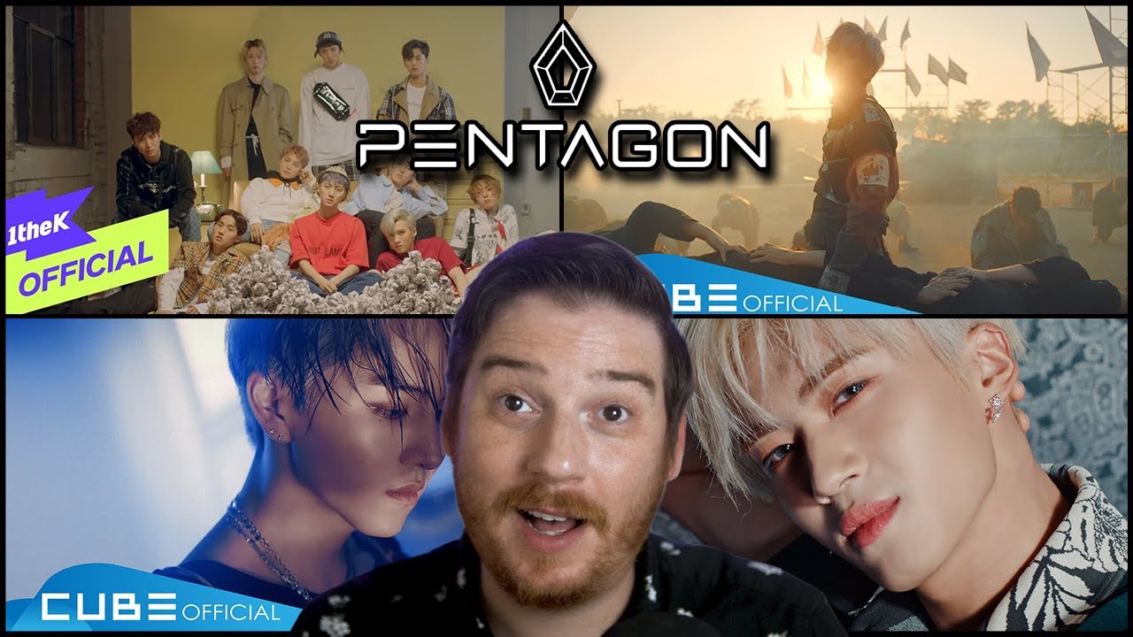 discovering PENTAGON 😱 | [Shine, Basquiat, Daisy, & Feelin’ Like Reactions]