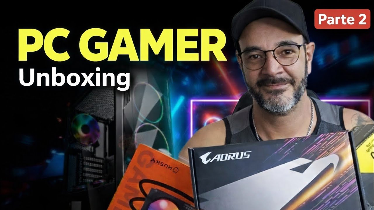 Unboxing: Peças novas para o PC Gamer (AMD 9060XT + R7 5700X)
