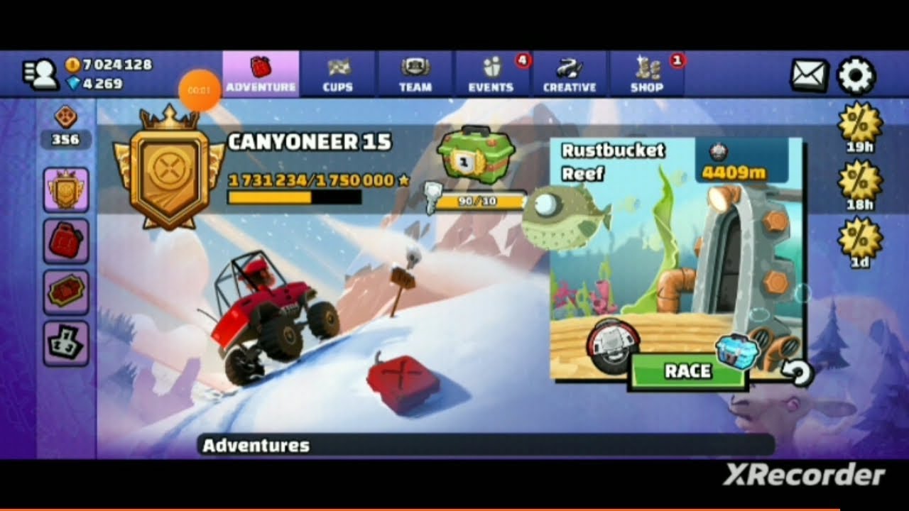ALL KEYS FOUND OF DRIFTMAS Hill climb Racing 2