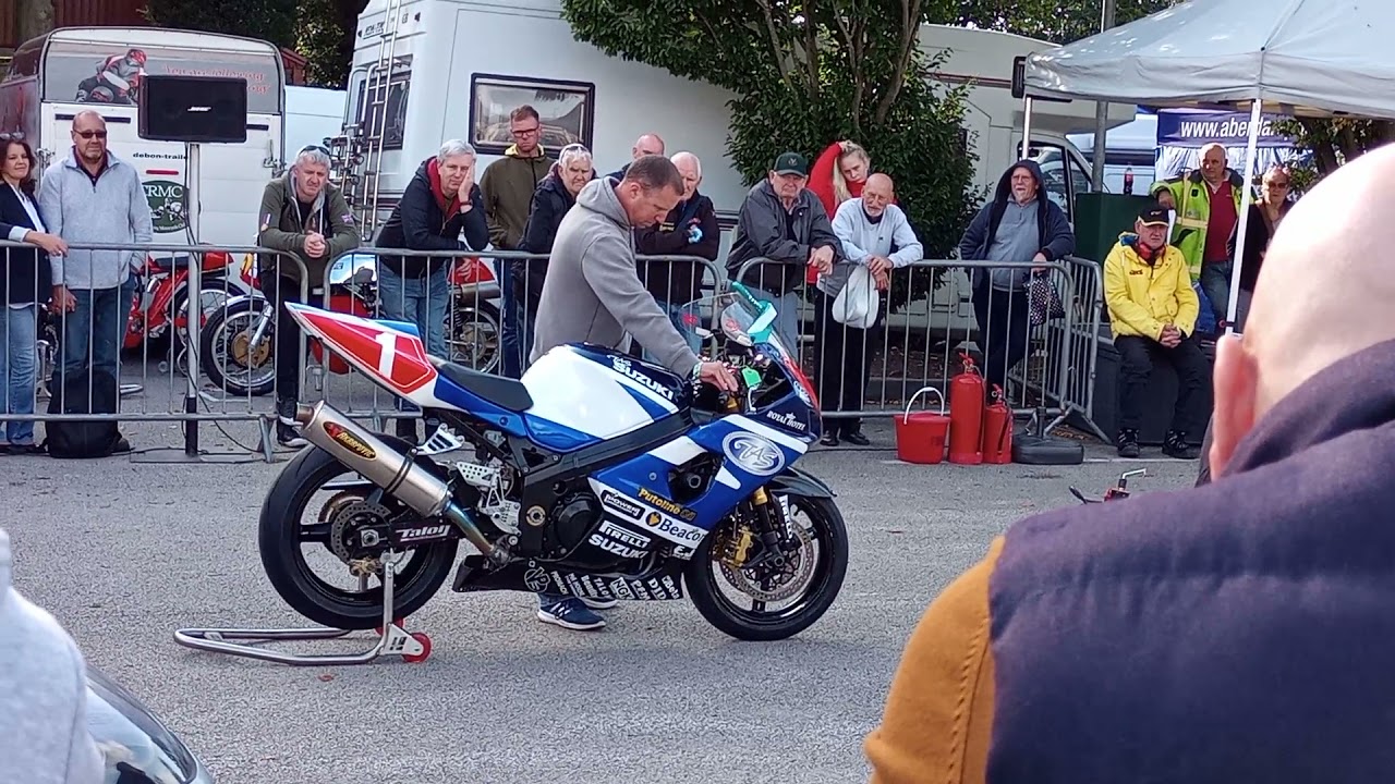 David Jefferies Suzuki GSXR1000  TT race bike / Stafford classic bike show 2021