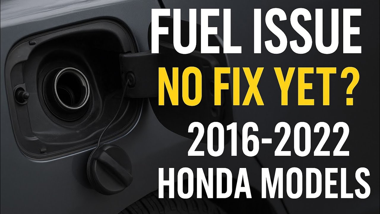 Honda Fuel Smell Mystery (2016&ndash;2022) | What&rsquo;s Causing It & What Is Honda Saying NHTSA 10170787