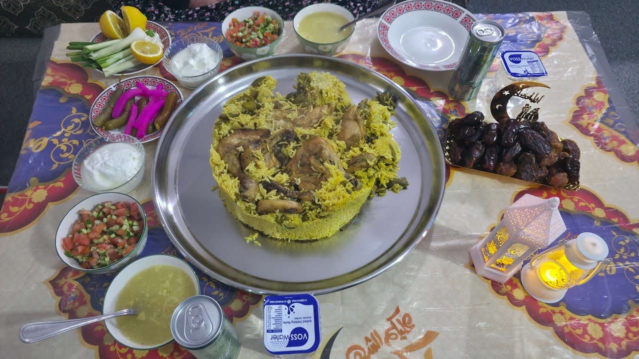 مقلوبة فول بتشهي😋😘 افطارنا اليوم الحادي والعشرون من شهر رمضان المبارك🌙تقبل الله منا ومنكم الطاعات 🤲