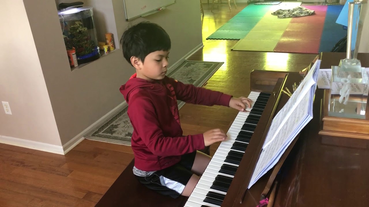 MacKhang - Joshua Fought The Battle of Jericho - Lesson Book - Piano Adventure 3A