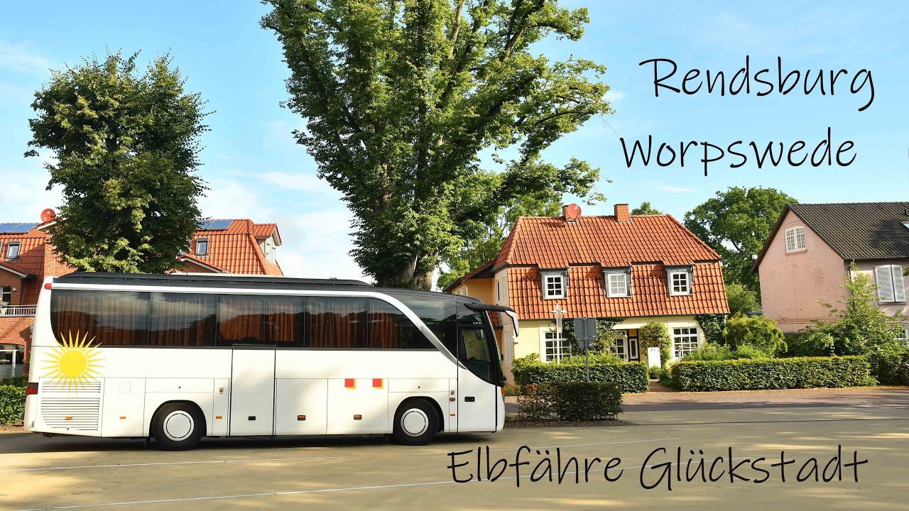 Die Reise ist zu Ende - Rendsburg - Elbfähre - Künstlerdorf Worpswede