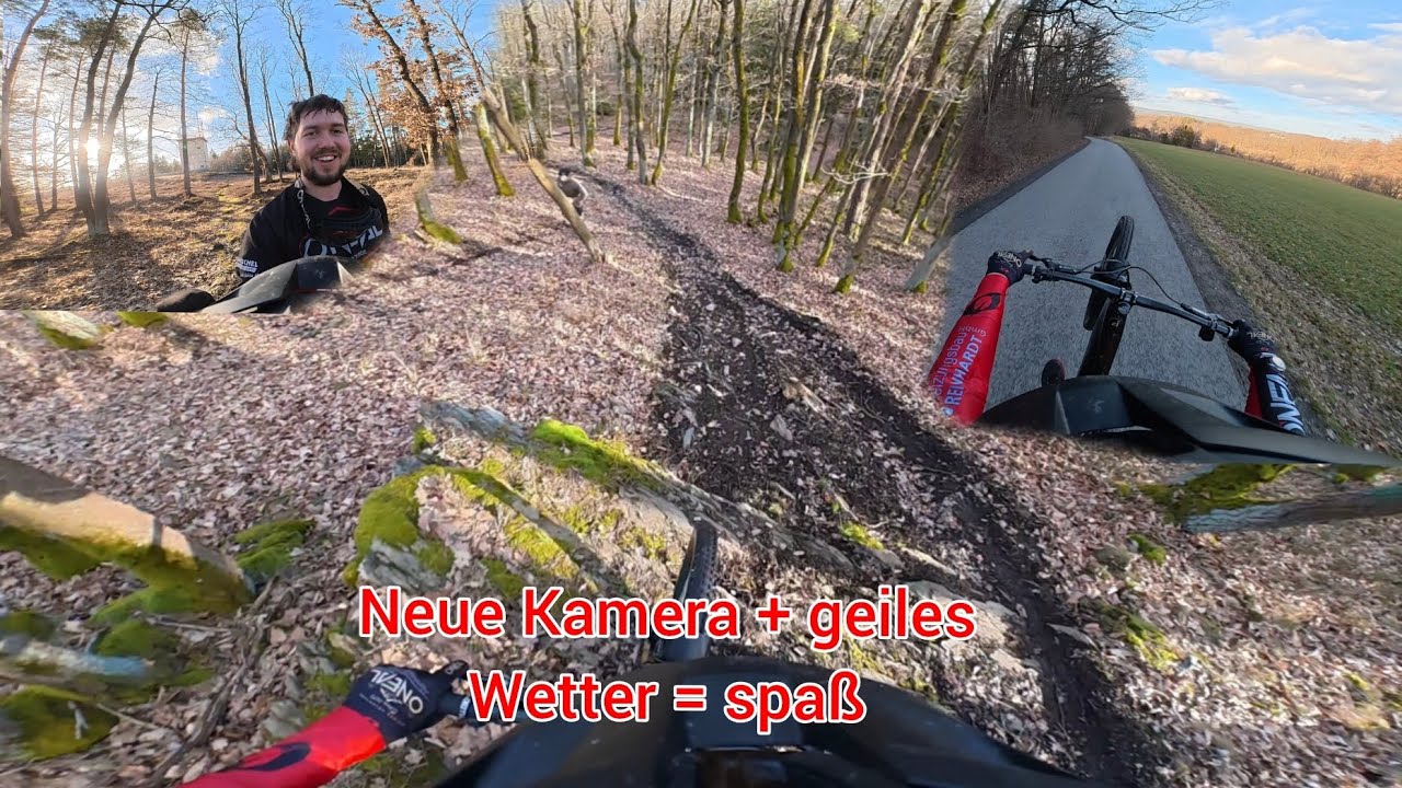 Neue Kamera + bestes Wetter auf unseren Hometrails in Saalfeld.