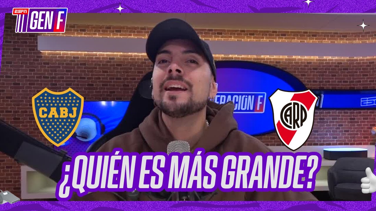 RIVER O BOCA: ¿Quién es el más grande de Argentina? Debate MUY PICADO en 