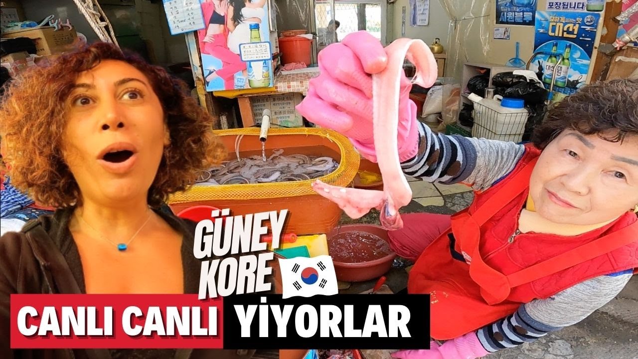 GÜNEY KORE'nin En Büyük BALIK PAZARI - Busan  🇰🇷 - 143