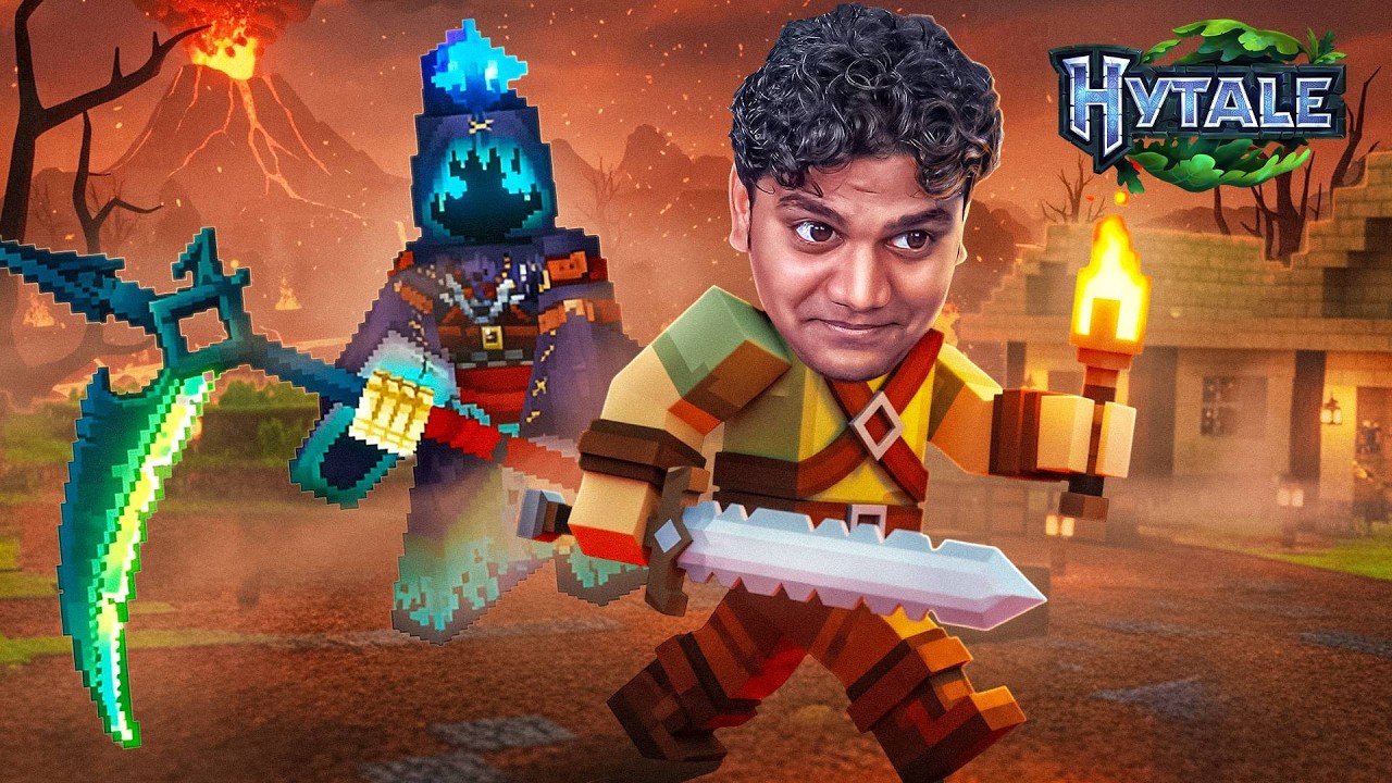 VISITING THE ISLAND OF HELL IN HYTALE | Hytale - Part 4