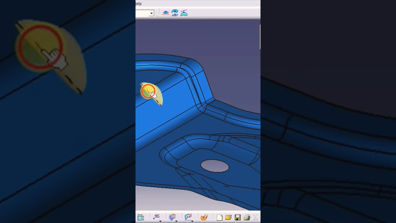 Adding Stiffener Beads or Bird Beads _ Catia V5 _Generative shape design.