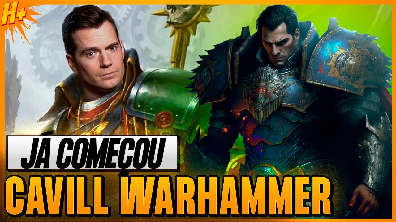 WARHAMMER 40K DE HENRY CAVILL JÁ ESTÁ VINDO AÍ