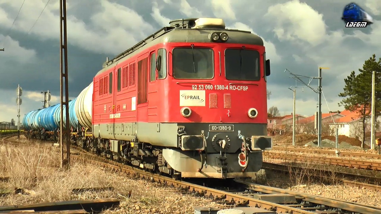 Locomotiva 060-DA 60-1380-4 la Manevră în Gara Episcopia Bihor - 24 Februarie 2026
