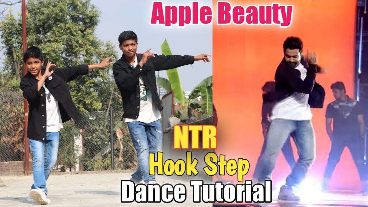 Apple Beauty - Jr NTR Hook Step Tutorial | Epic Footwork Dance | Moonwalk | Step by Step | Samantha
