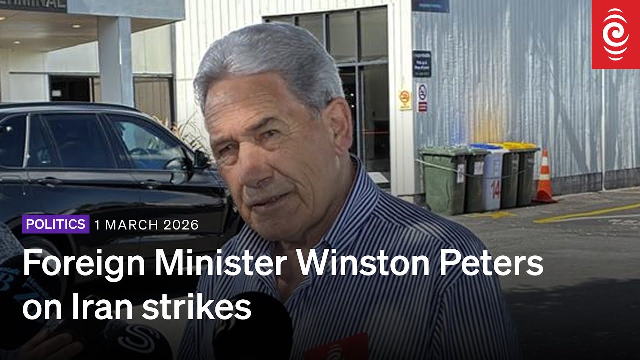 Foreign Minister Winston Peters on Iran strikes | RNZ