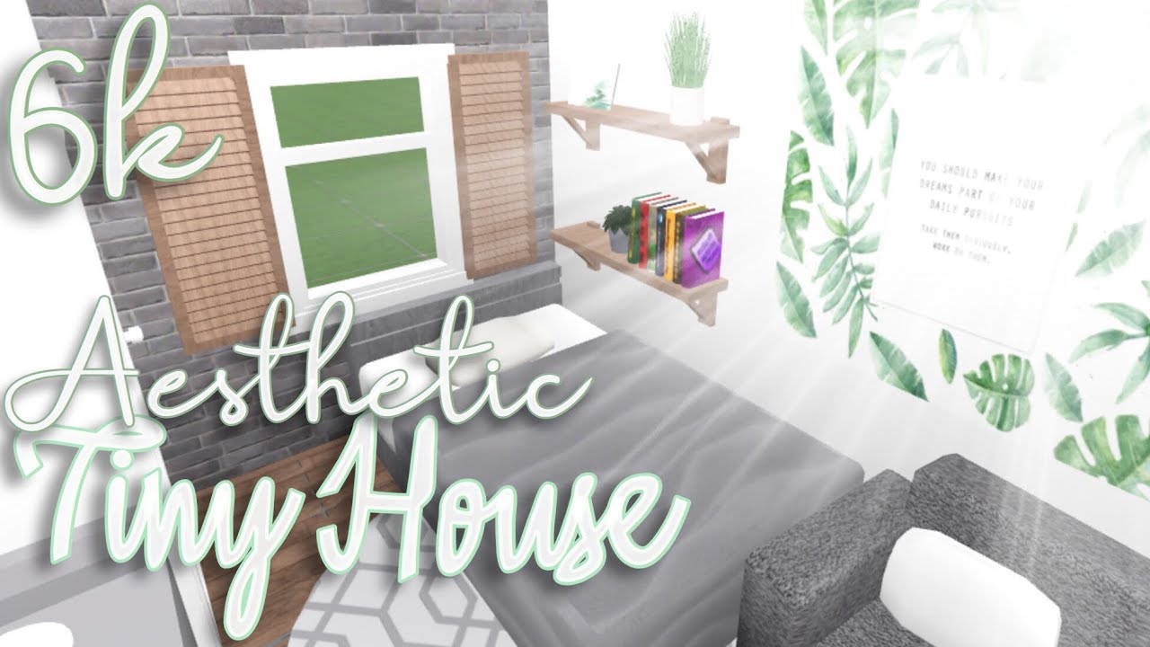 6k No-Gamepass Aesthetic Tiny House | Bloxburg