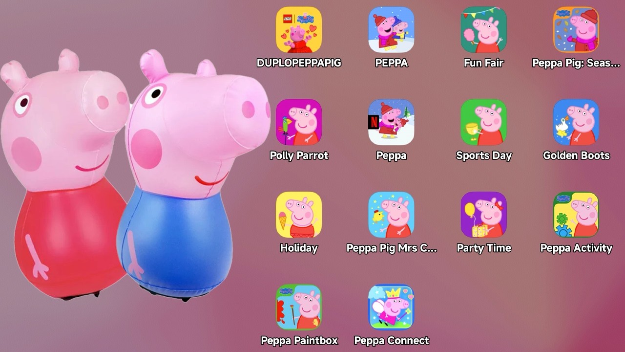 Best Peppa Pig Games: Peppa Pig: Fun Fair,LEGO Duplo,Peppas Sports Day,Party Time,World of Peppa Pig