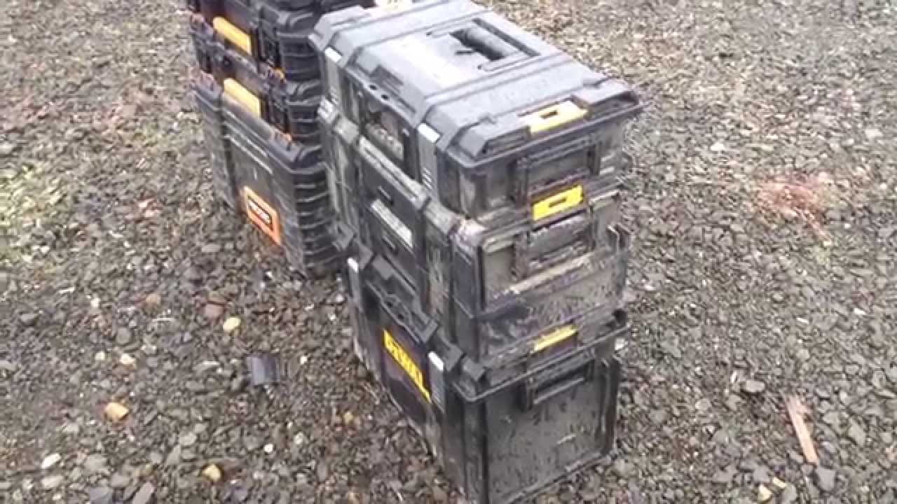Dewalt Toughsystem vs Ridgid Pro grade modular toolboxes