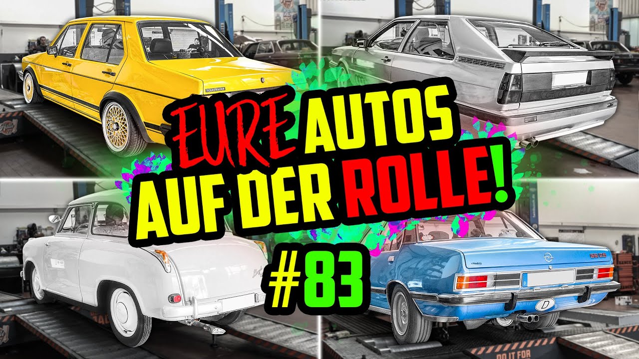 Der LETZTE Tag mit dem JACOMAT! - Prüfstandstag Halle77 - MARCO nimmt EURE Autos ran!