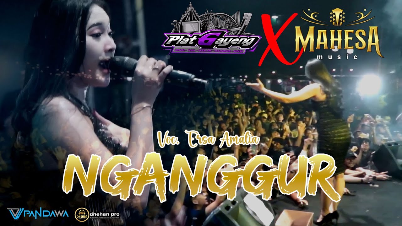 NGANGGUR - VOC. ERSA AMELIA || RANTAU PLAT G X MAHESA MUSIK LIVE CIKARANG EXPOSED
