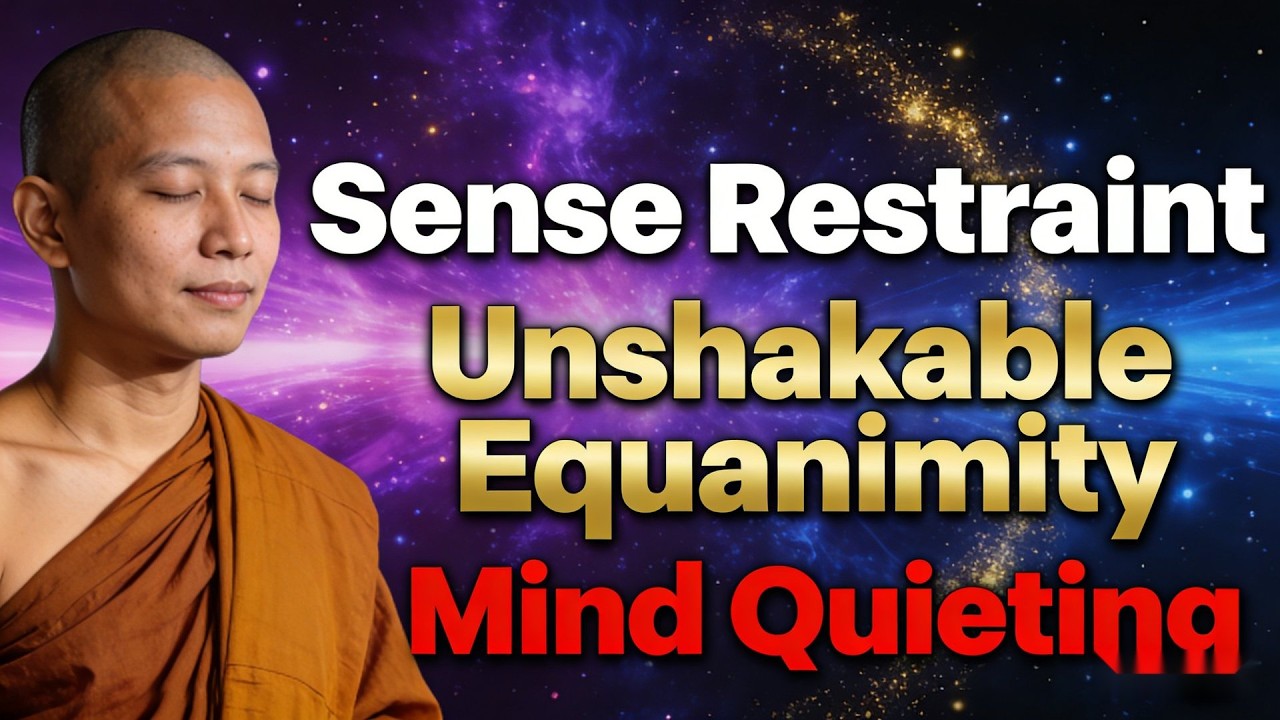 How Does Sense Restraint Create Unshakable Equanimity：The Quiet Skill That Stops Your Mind From Bein