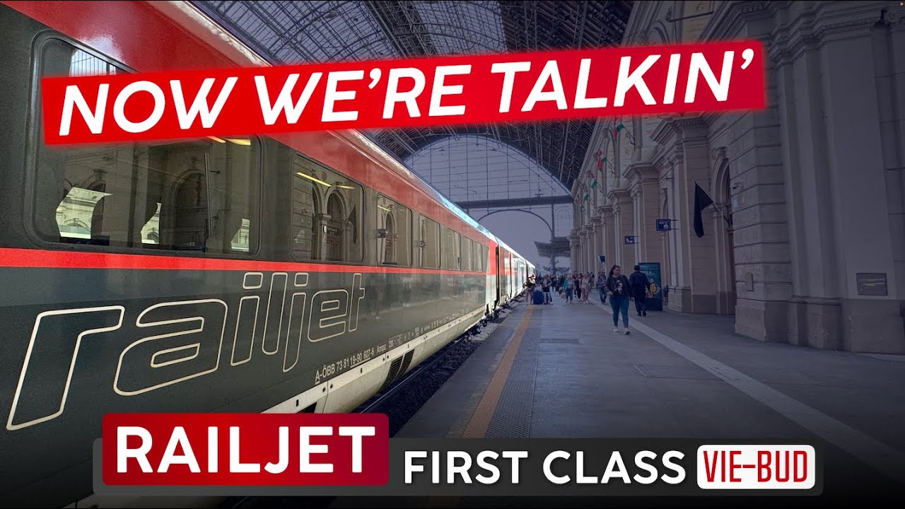 Намного НАМНОГО лучше! · OBB RAILJET ПЕРВЫЙ КЛАСС 🇦🇹 Вена - Будапешт 🇭🇺 Намёк на Японию в австрий...