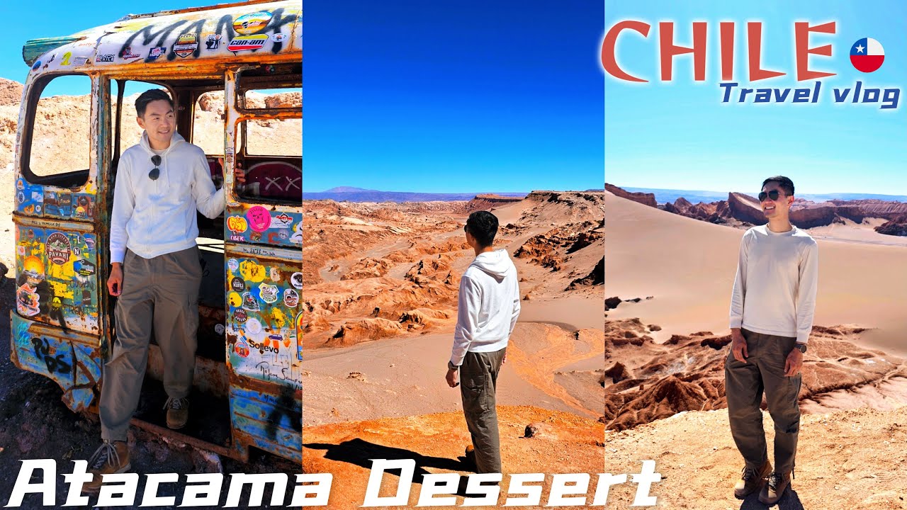 Atacama Desert Wonders: Magic Bus & Valle de la Luna 🏜️ | Slice 6 of Chile 🇨🇱